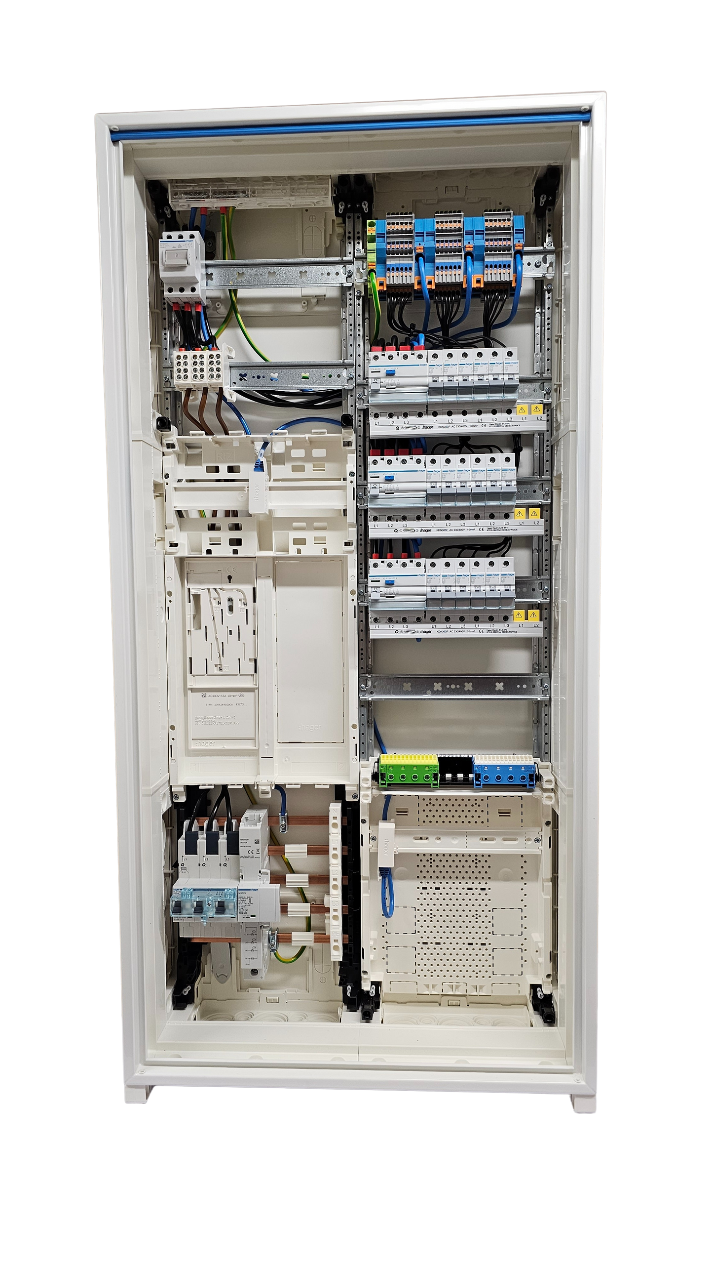 Hager Zählerschrank 1x eHZ ZB32ET215W1 – Einfamilienhaus