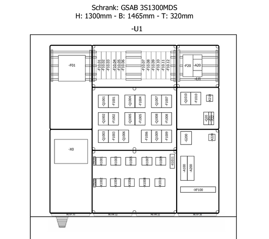 eMobility Außenverteiler AC400V – für bis zu 10 Wallboxen