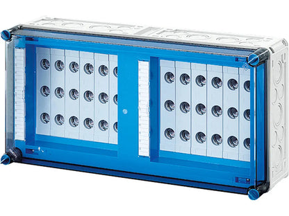 HENSEL Mi 3436 Sicherungsgehäuse – 12× D02, 63 A, IP65, 400A
