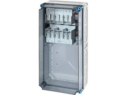 HENSEL Mi 6476 NH-Sicherungsgehäuse – NH2, 3-polig, 400 A, IP65