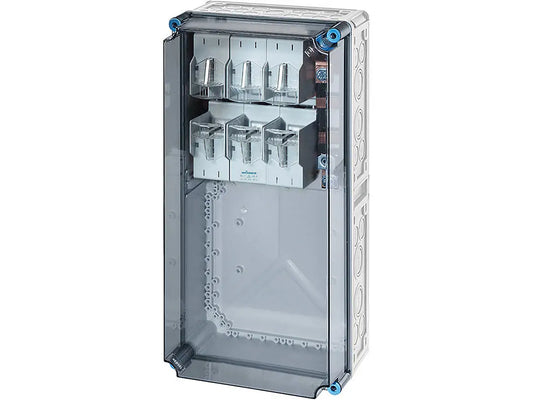 HENSEL Mi 6476 NH-Sicherungsgehäuse – NH2, 3-polig, 400 A, IP65