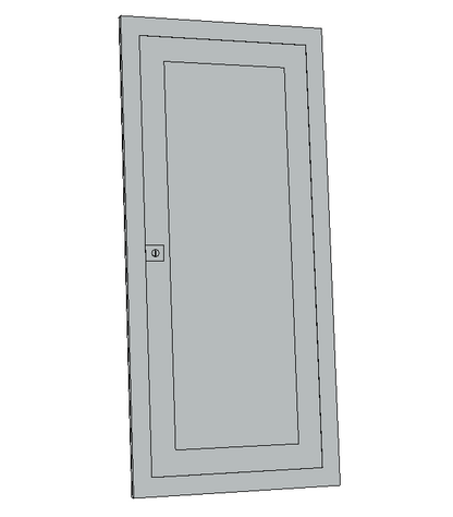 Hager Volta Unterputz Unterverteilung 4 Reihig VU48NC mit MID-Zähler Hager Bestückung