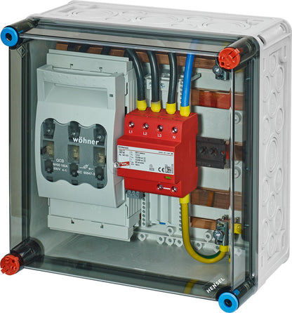 Hensel Mi SP 2272 – Überspannungsschutzgehäuse Typ 1 + Typ 2, IP65